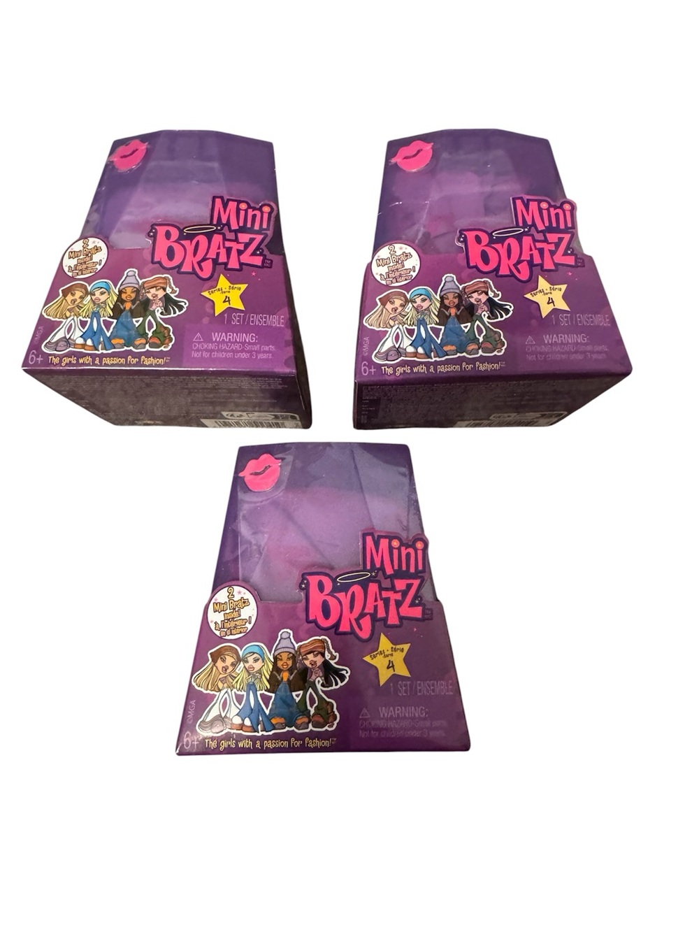 Mini Bratz Doll Pack - Purple Packaging